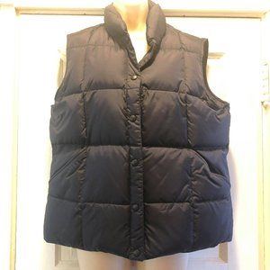 NEW! Navy Land's End Puffer Vest